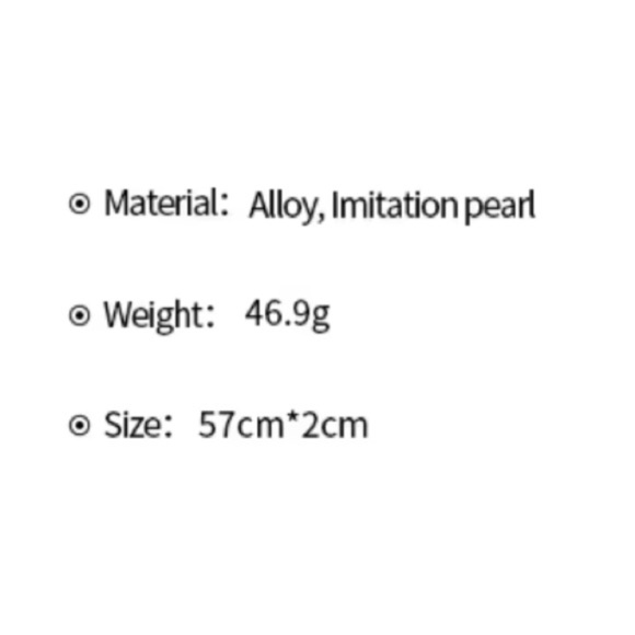 Women 2x Gold and Pearl Charm Necklace - Picture 12 of 12